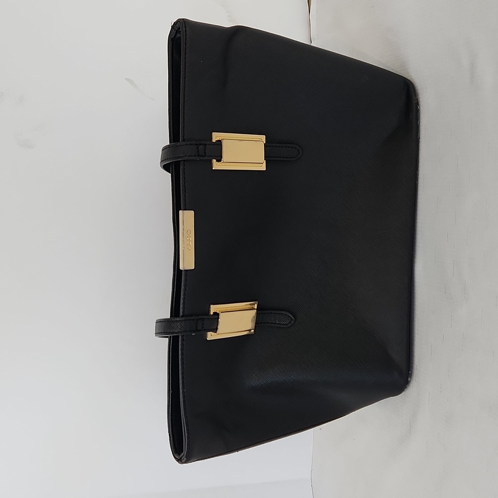 Aldo black vegan shoulder bag. Size 9x11" - Picture 2 of 12